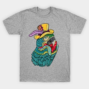 Steampunk Macaw T-Shirt